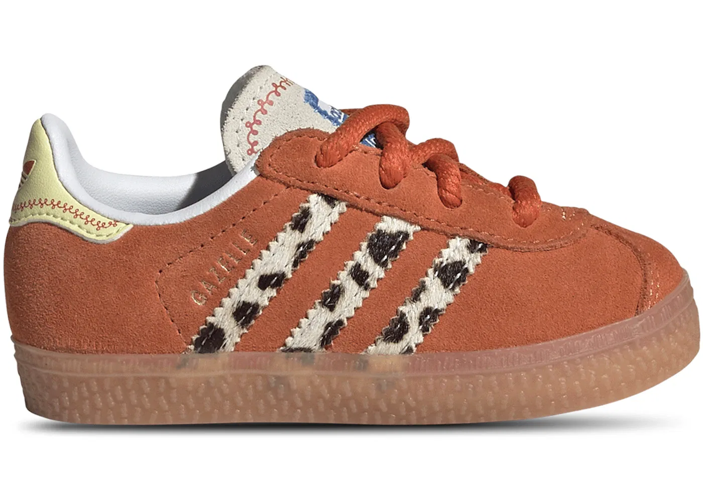 Детские кроссовки Lifestyle Adidas Gazelle Toy Story Jessie, Orange/Cloud White/Gum 2