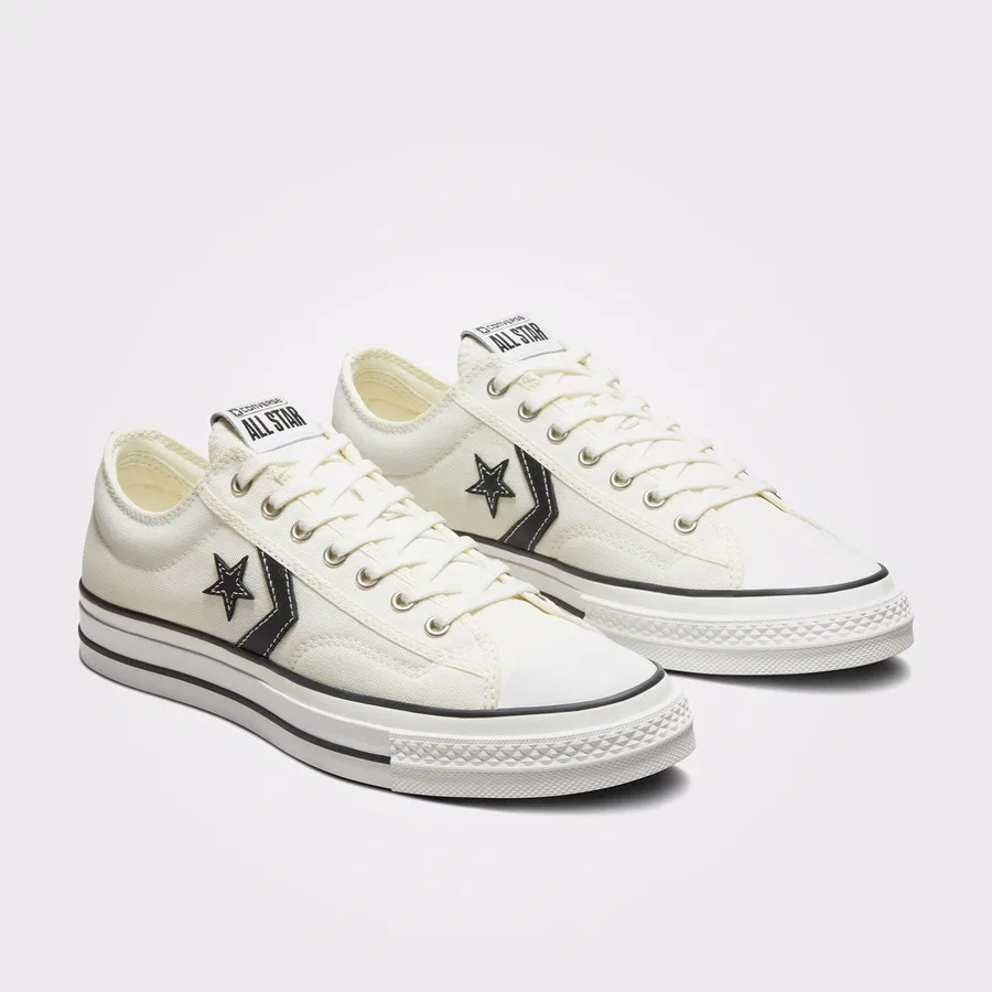Кеды Converse Star Player 76 Premium Canvas, Кремовый — фото 2