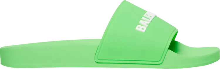 

Сандалии Balenciaga Pool Slides Fluo Green, зеленый