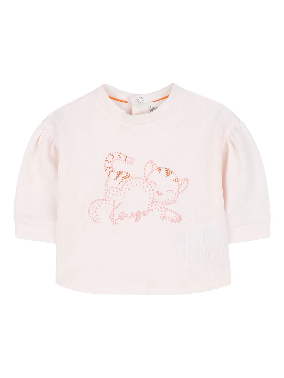 Комплект из двух предметов с кошачьим принтом Kenzo, светло-розовый