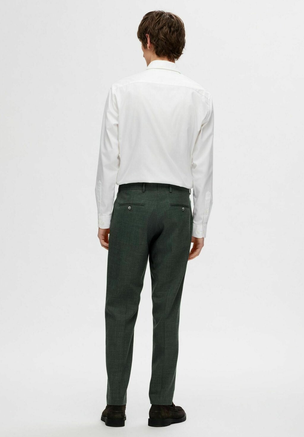 

Брюки Selected Homme, темно-зеленый