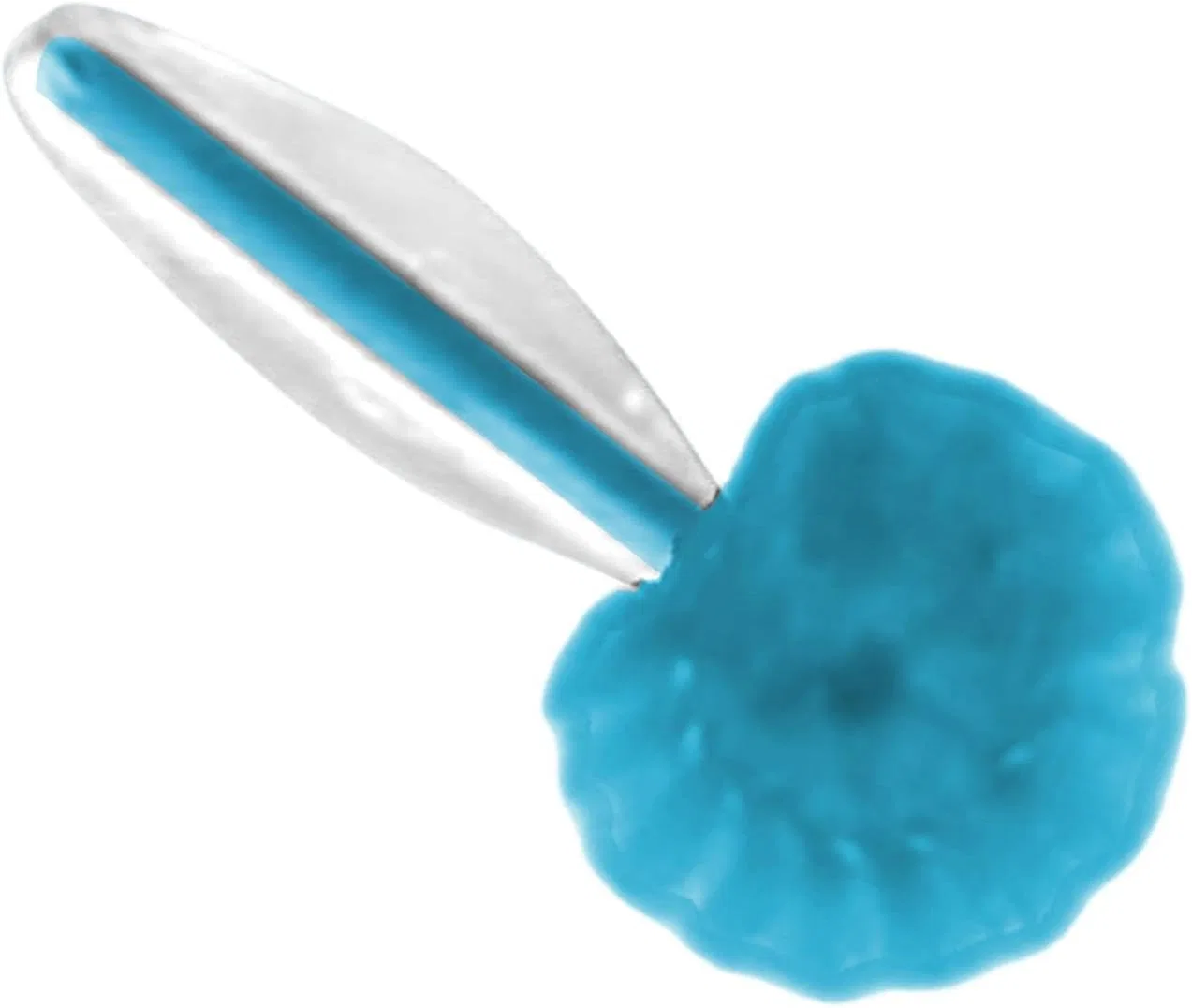 Щетка для чистки пупка Generisch, Light Blue (2)