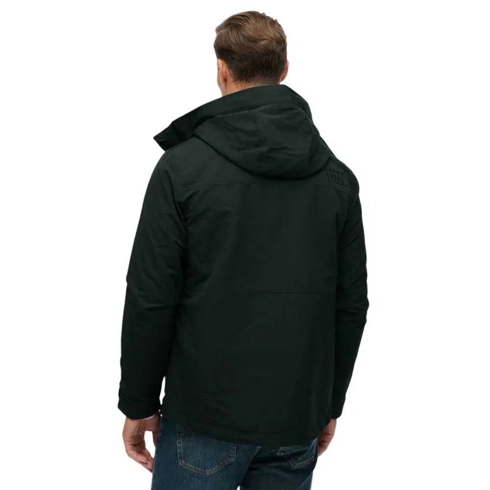 Свитер Ultimate Emb Windbreaker Superdry, зеленый — фото 2