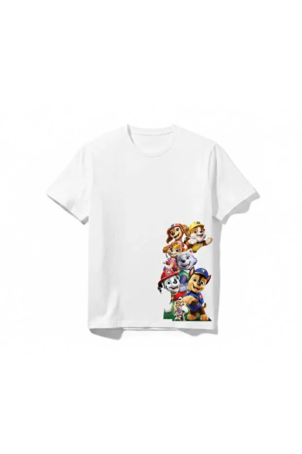 Детская футболка для девочек с принтом Paw Patrol Team Special Design Urbantrendstore, White