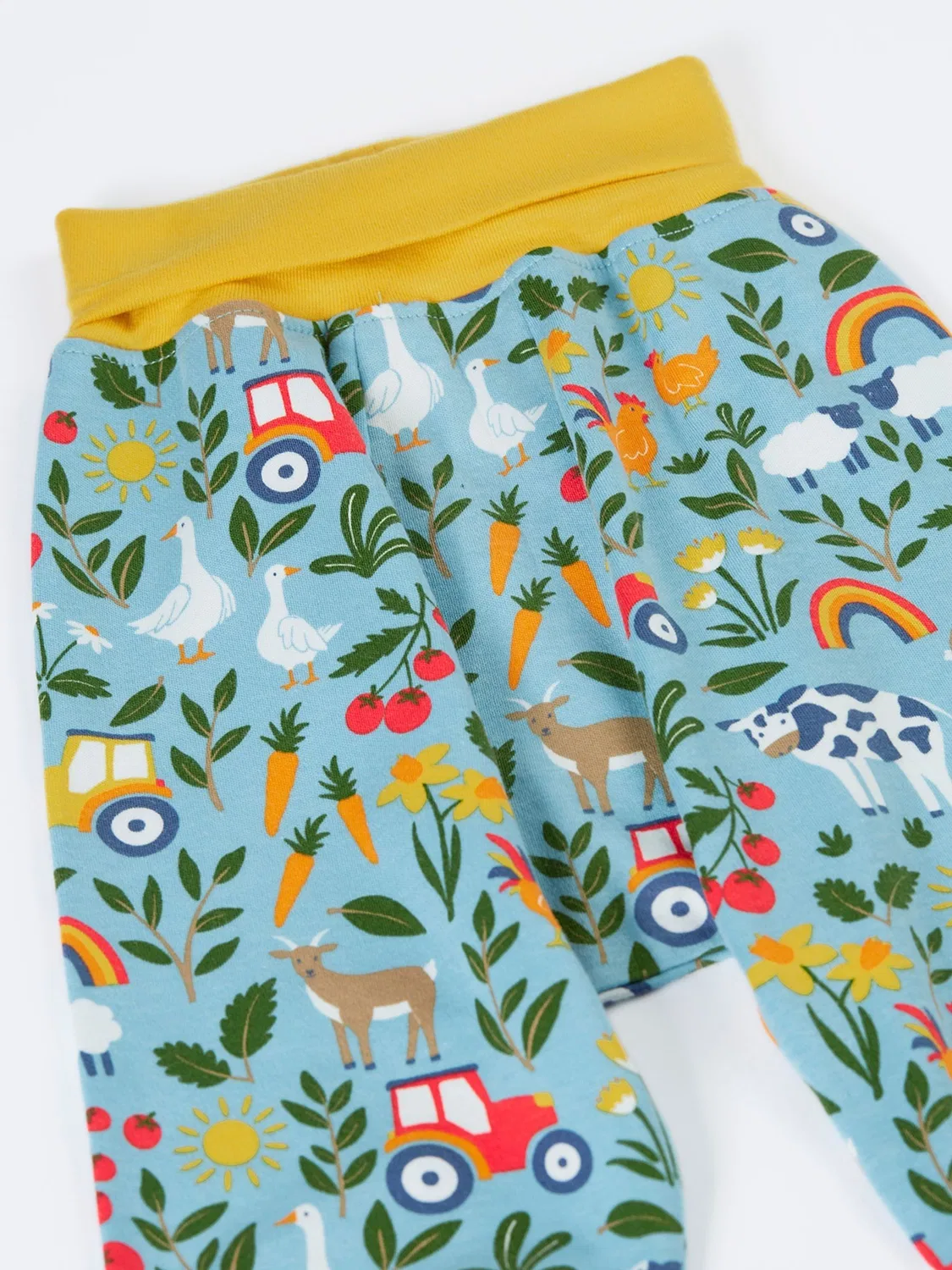 Штаны с манжетами Parsnip Frugi, синий — фото 3
