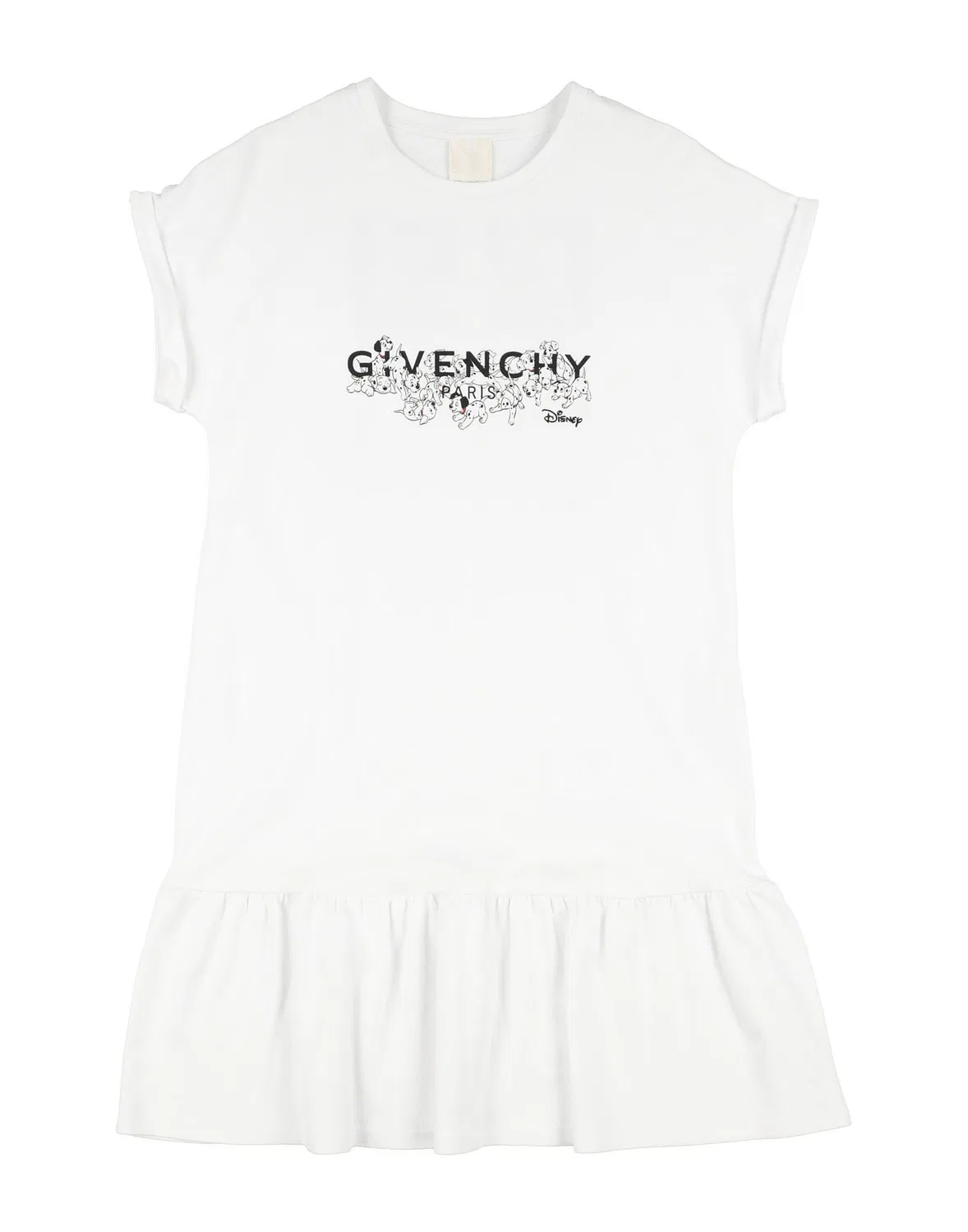 Детское платье для девочек хлопковое Givenchy, белый