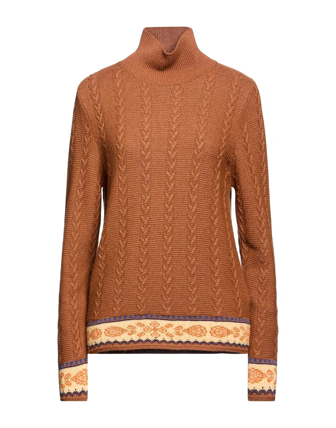 Водолазка из шерсти ETRO Camel