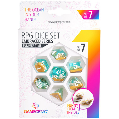 

Аксессуары Gamegenic Embraced Series Polyhedral Set: Summer Time (7)