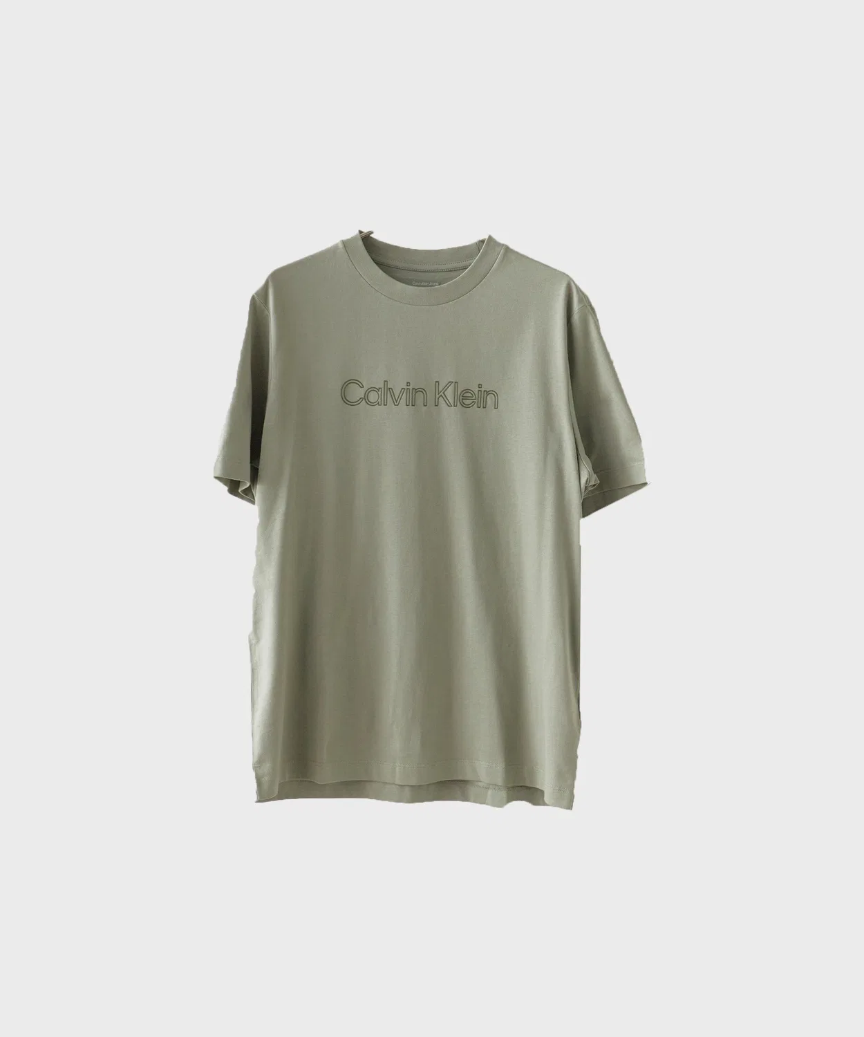 Футболка с длинным рукавомCalvin Klein SS 20S EU SPW HD SHIN STNDRD GRAPHIC TEE, Olive