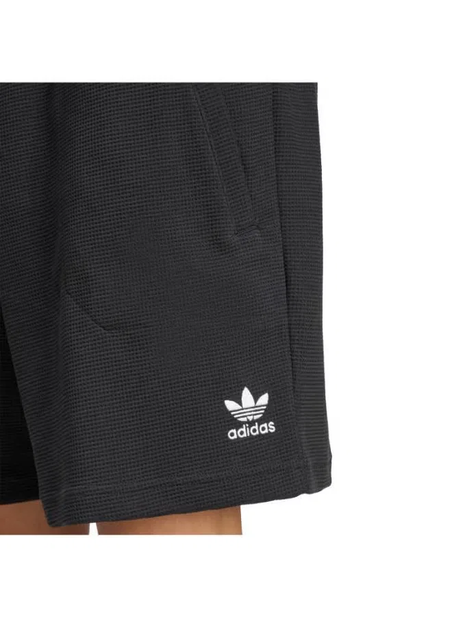Шорты с принтом Essentials trefoil Adidas Originals, черный — фото 4