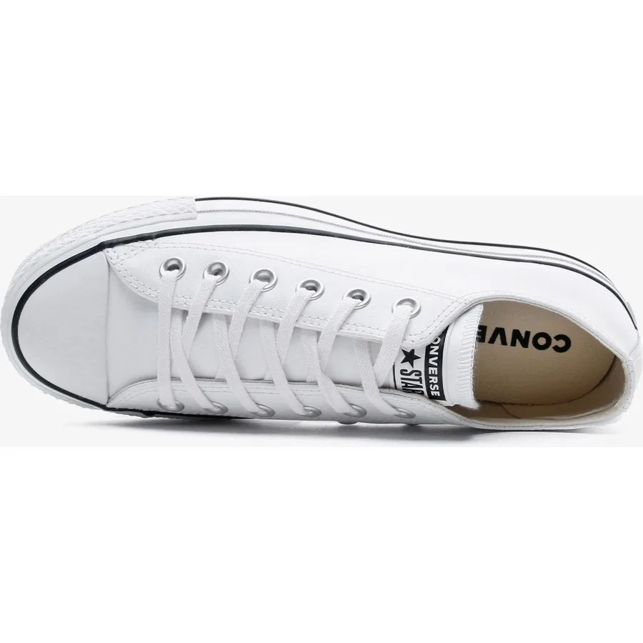 Кеды Converse Chuck Taylor Lift Unisex Platform Beyaz Sneaker, Белый — фото 4