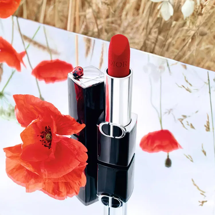 Женский набор парфюма и помады DIOR, True Me Classic, 50 мл, цвет #720, DIOR, Vivid Blue Gold — фото 3