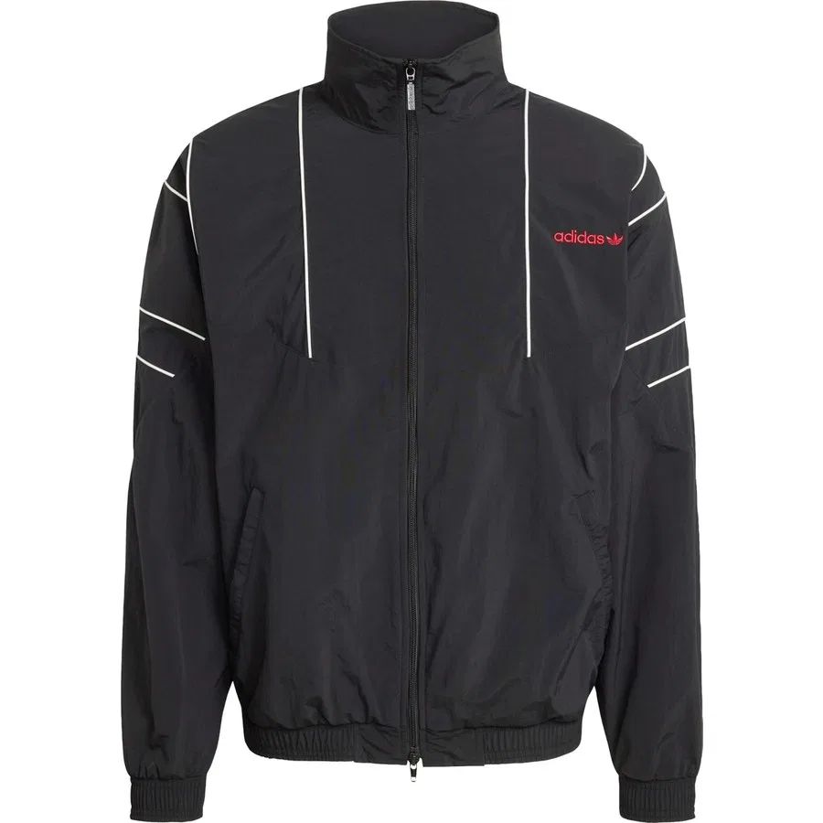 Ветровка спортивная с длинным рукавом Originals KE0096 Cutline Track Top adidas, Черный — фото 3