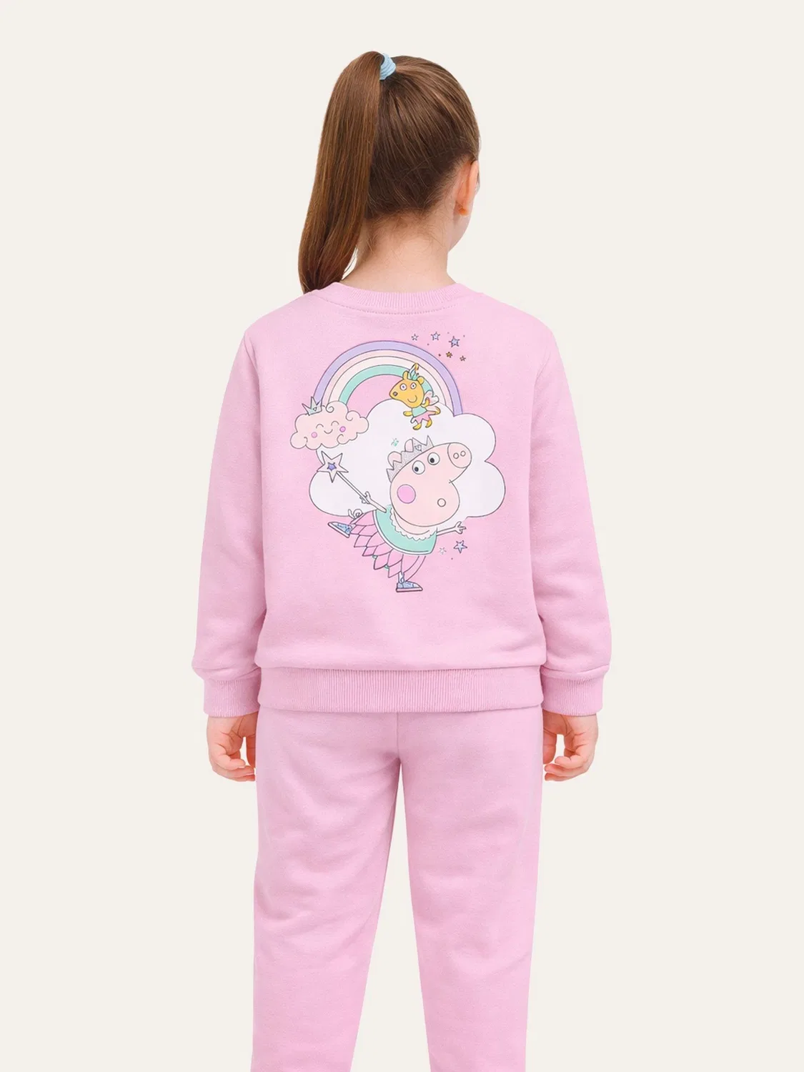 Спортивный костюм Peppa Pig Joggers Set Brand Threads, розовый — фото 2
