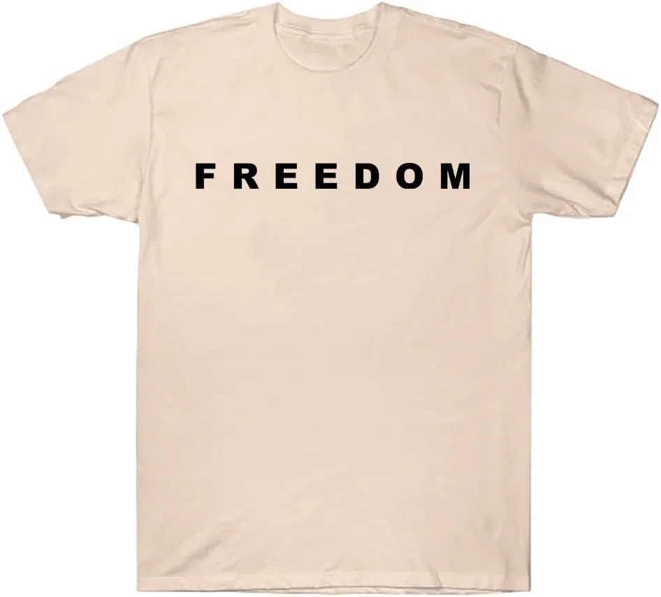 Футболка с графическим принтом Freedom Shirt, Khaki