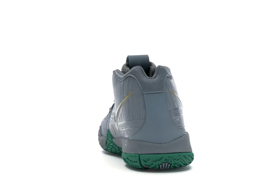 Детский баскетбольный кроссовок Nike Kyrie 4, Cool Grey/White — фото 4