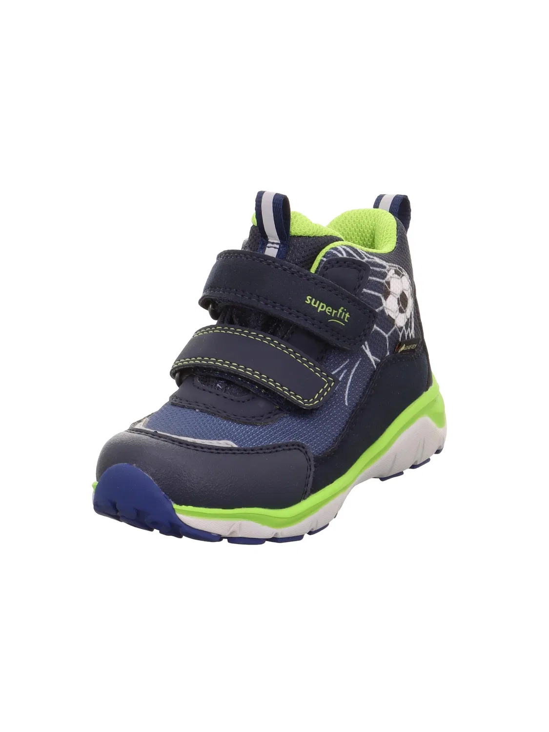 Детские кроссовки для мальчиков с гибкой подошвой Sport5 Leicht Gefütterte Gore-tex Superfit, Blue Light Green 8020