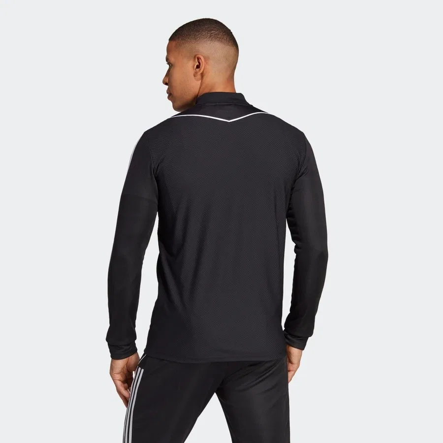 Мужская куртка с воротником-стойкой и длинным рукавом adidas Tiro 23 League, Черный — фото 2