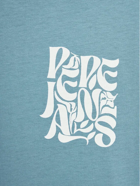 Футболка regular fit Raidan Pepe Jeans, синий — фото 3
