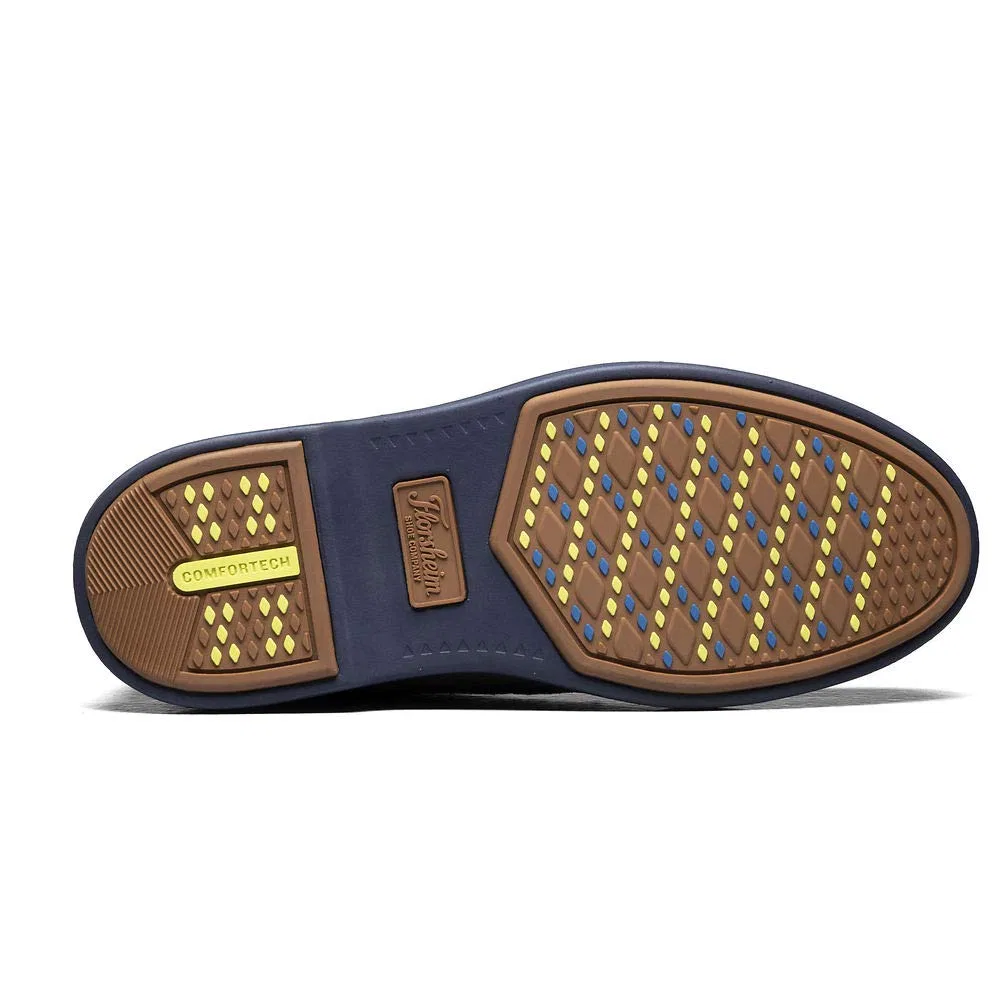 Детские ботинки для мальчиков с цельной подошвой Supacush Chukka Jr. Florsheim, Navy Gray Suede — фото 3