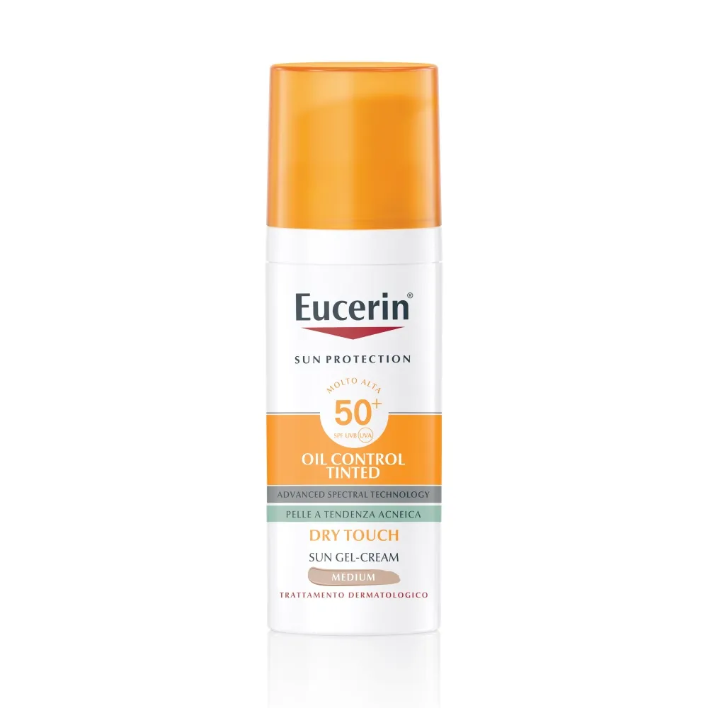 

Eucerin Sun Oil Control Тональный крем Spf50+ 50 мл Цветная защита для лица