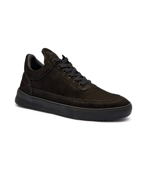 

Кожаные кроссовки Filling Pieces, черный