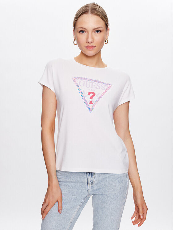 

Блузка оверсайз Guess, белый