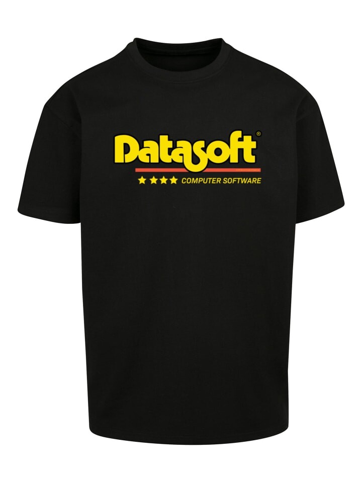 

Футболка F4NT4STIC DATASOFT Logo yellow Retro Gaming SEVENSQUARED, черный