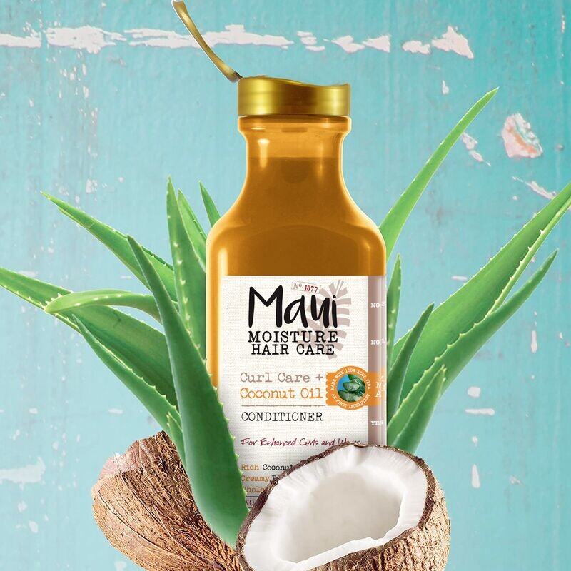 Уход за локонами + кондиционер с кокосовым маслом Maui Moisture, 385 ml — фото 3