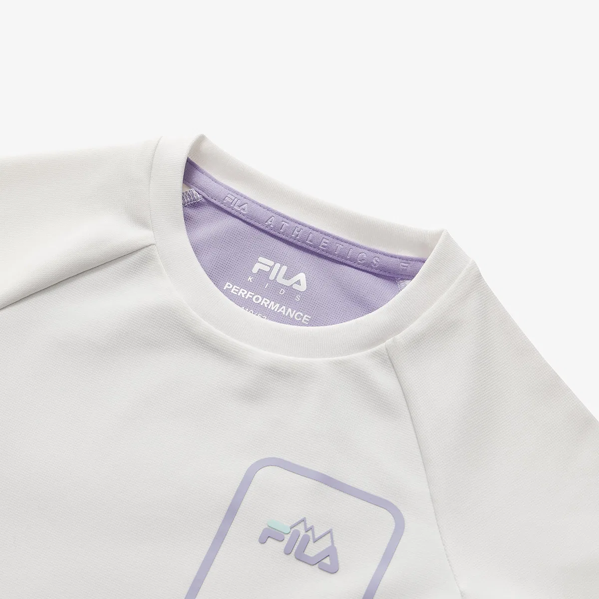 Футболка Coconut Milk White, детская, 3-7 лет FILA KIDS — фото 4