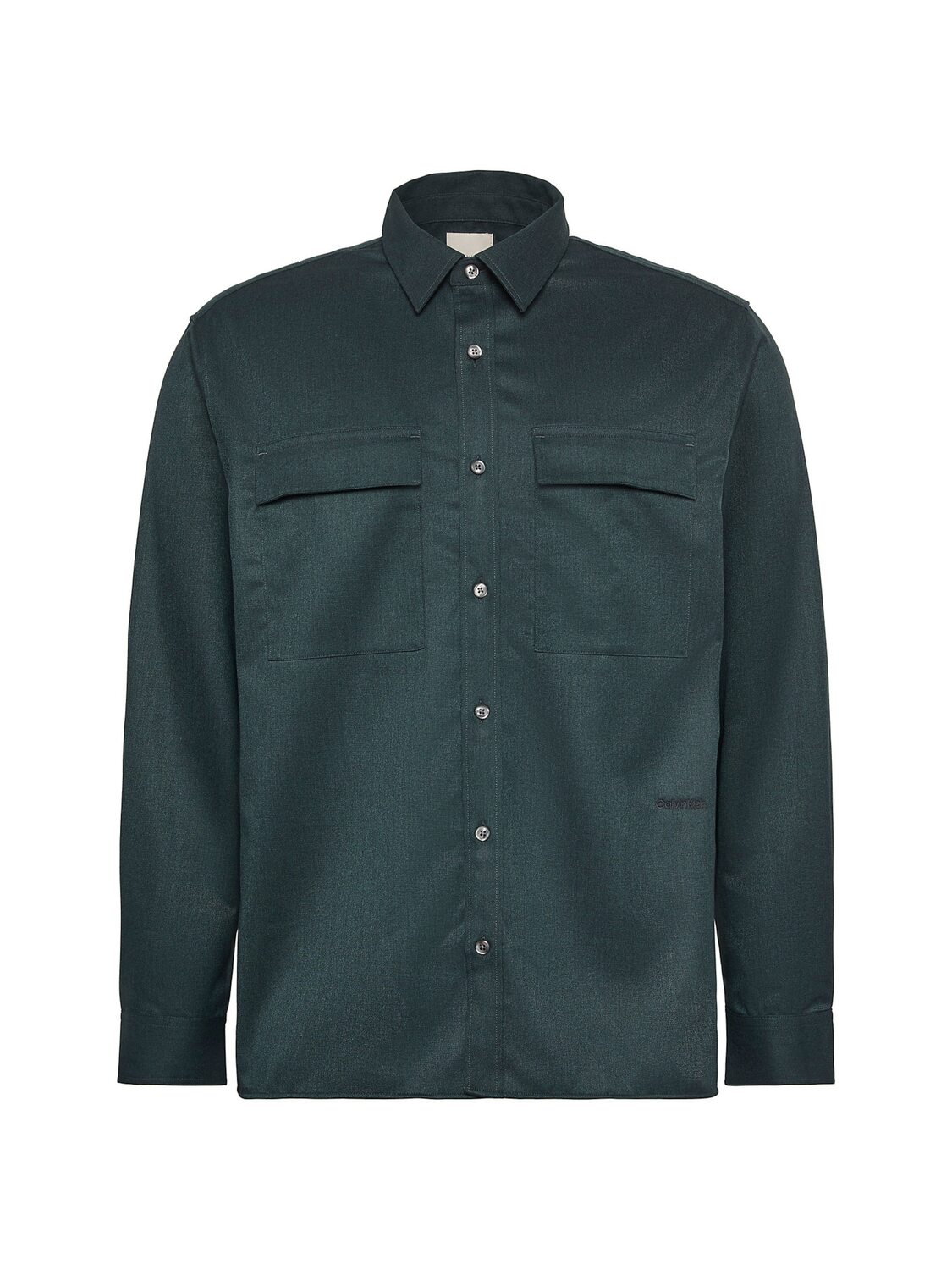 

Calvin Klein Рубашка на пуговицах комфортного кроя в цвете антрацит