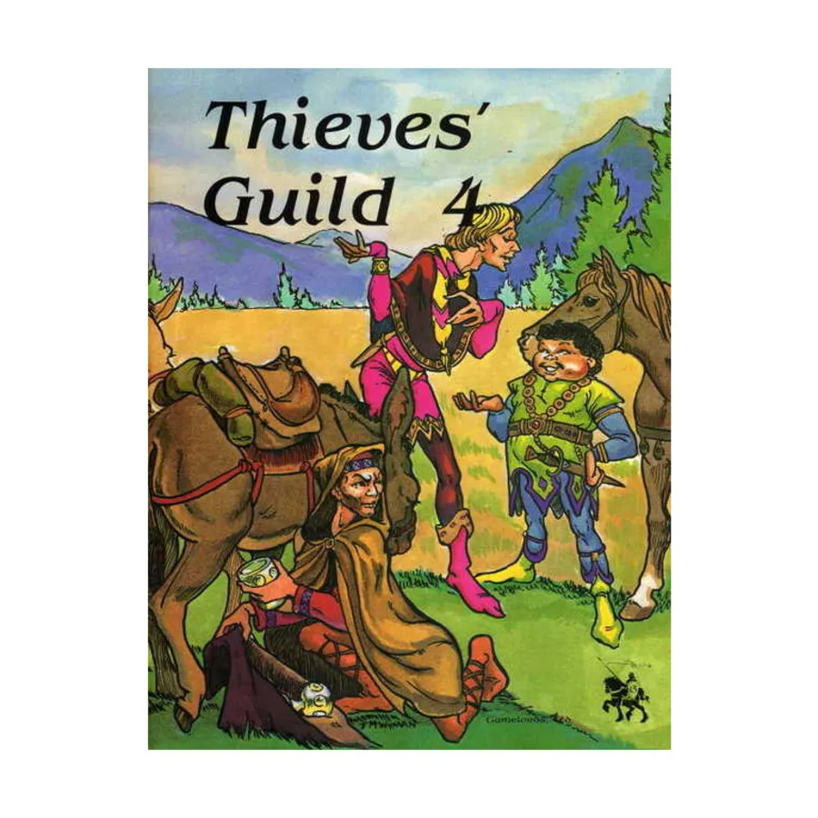 

Thieves' Guild #4 (2nd Printing), Thieves' Guild (Gamelords), мягкая обложка