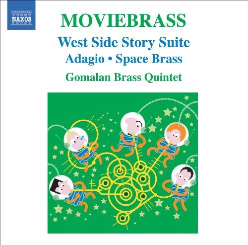 

CD диск Bernstein / Barber / Gomalan Brass Quintet: Moviebrass