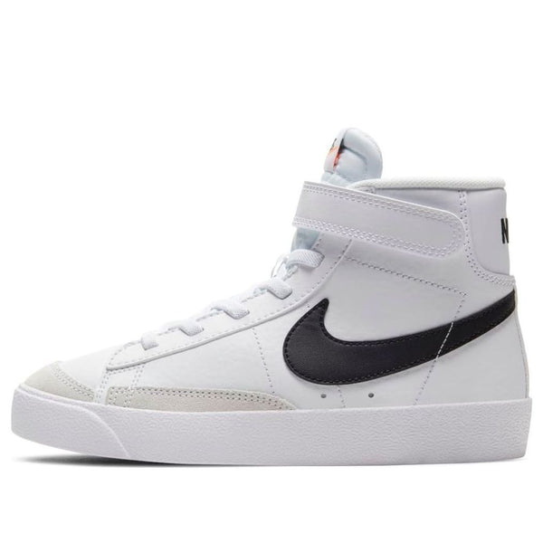 

Кроссовки blazer mid '77 'white black' Nike, белый