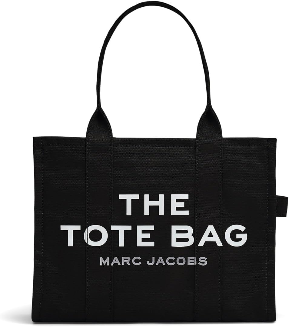 

Сумка-тоут Marc Jacobs The Trompe L'oeil Charm Canvas Medium Tote Bag, цвет Black Multi