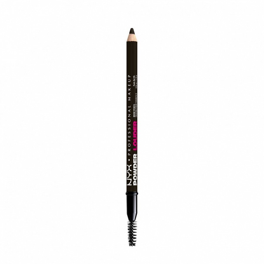 

Карандаш для бровей powder louder brow pencil Nyx Professional Makeup, цвет black, вес 1.15 гр.