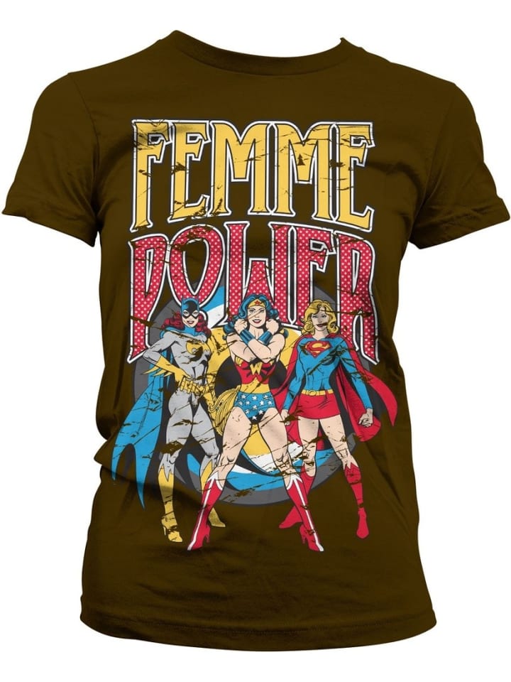 

Футболка DC Comics, коричневый