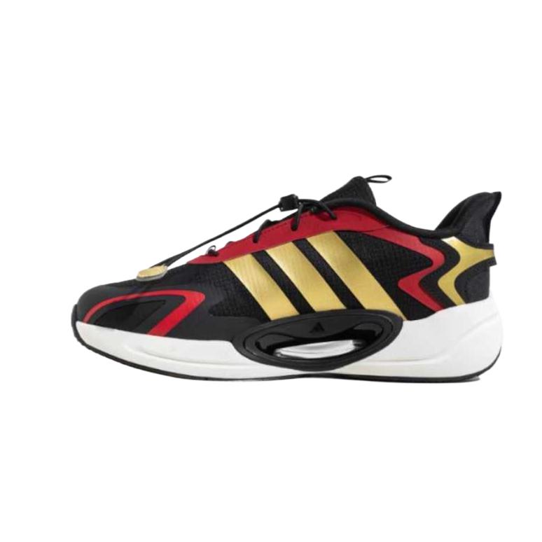 

Кроссовки с низким верхом и противоскользящим покрытием CNY для детей Adidas, черный/золотой/красный