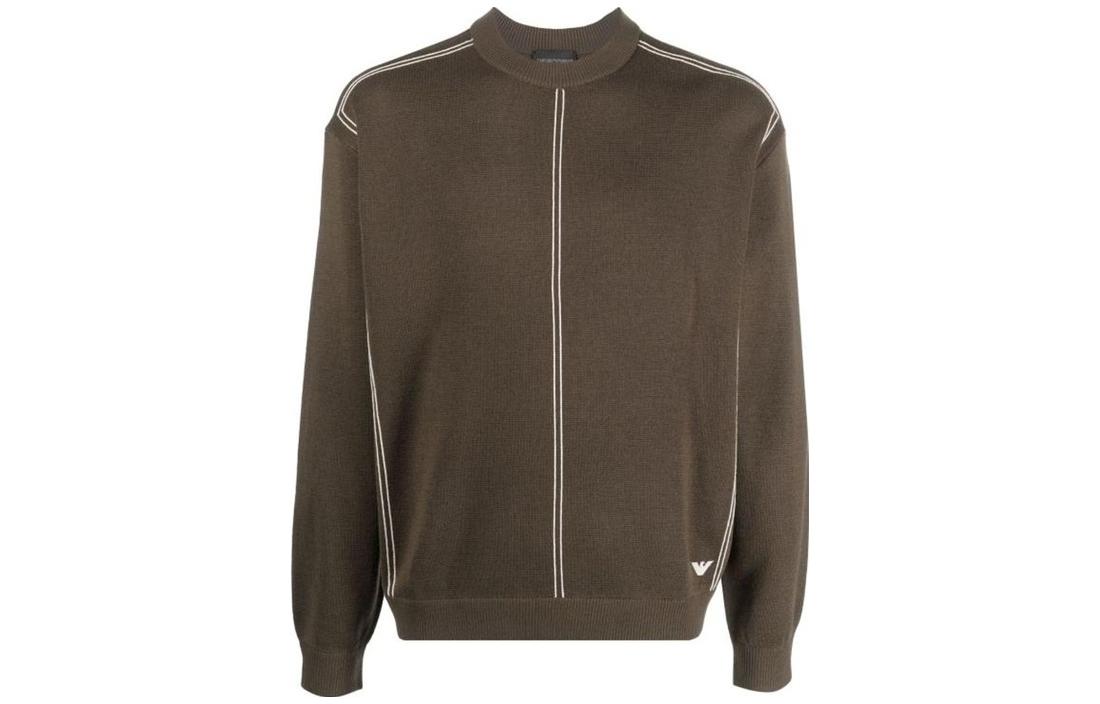 

Свитер мужской коричневый EMPORIO ARMANI