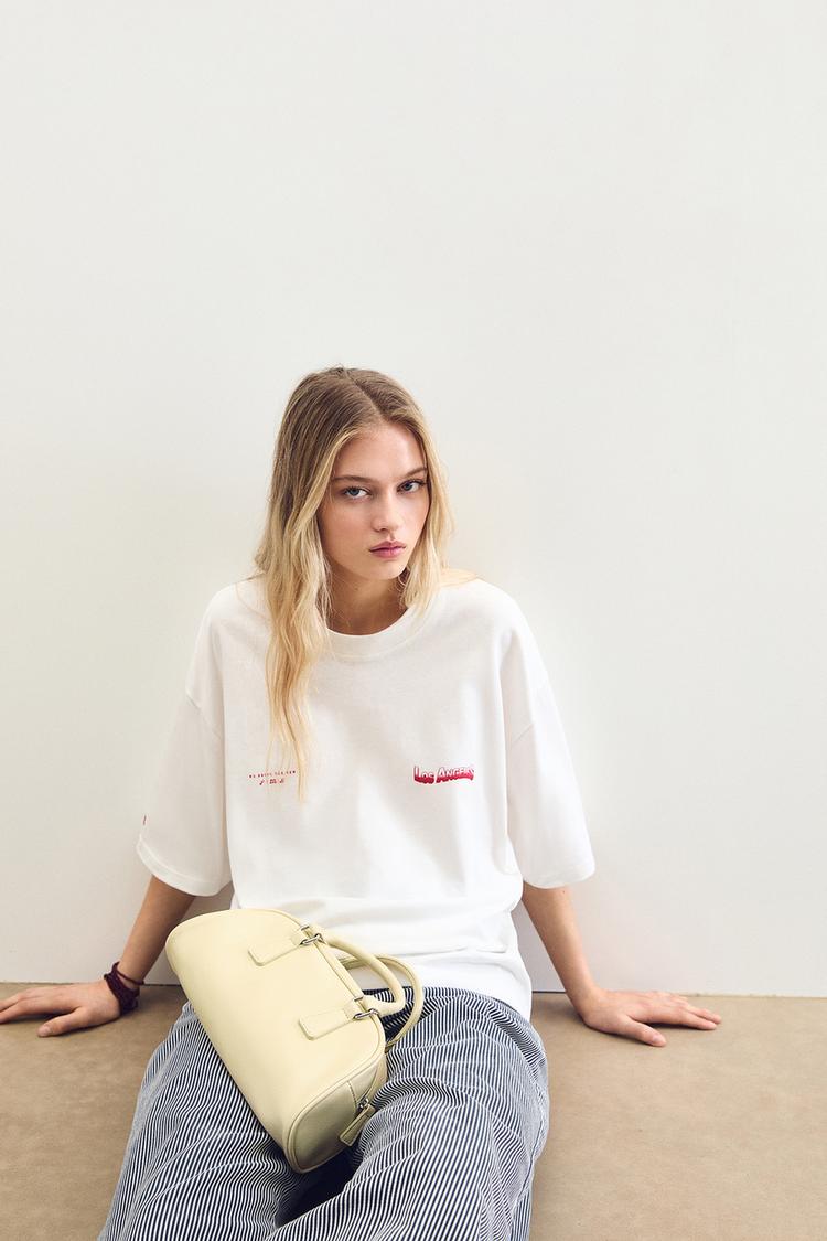 

Ретро сумка через плечо Pull And Bear, бежевый