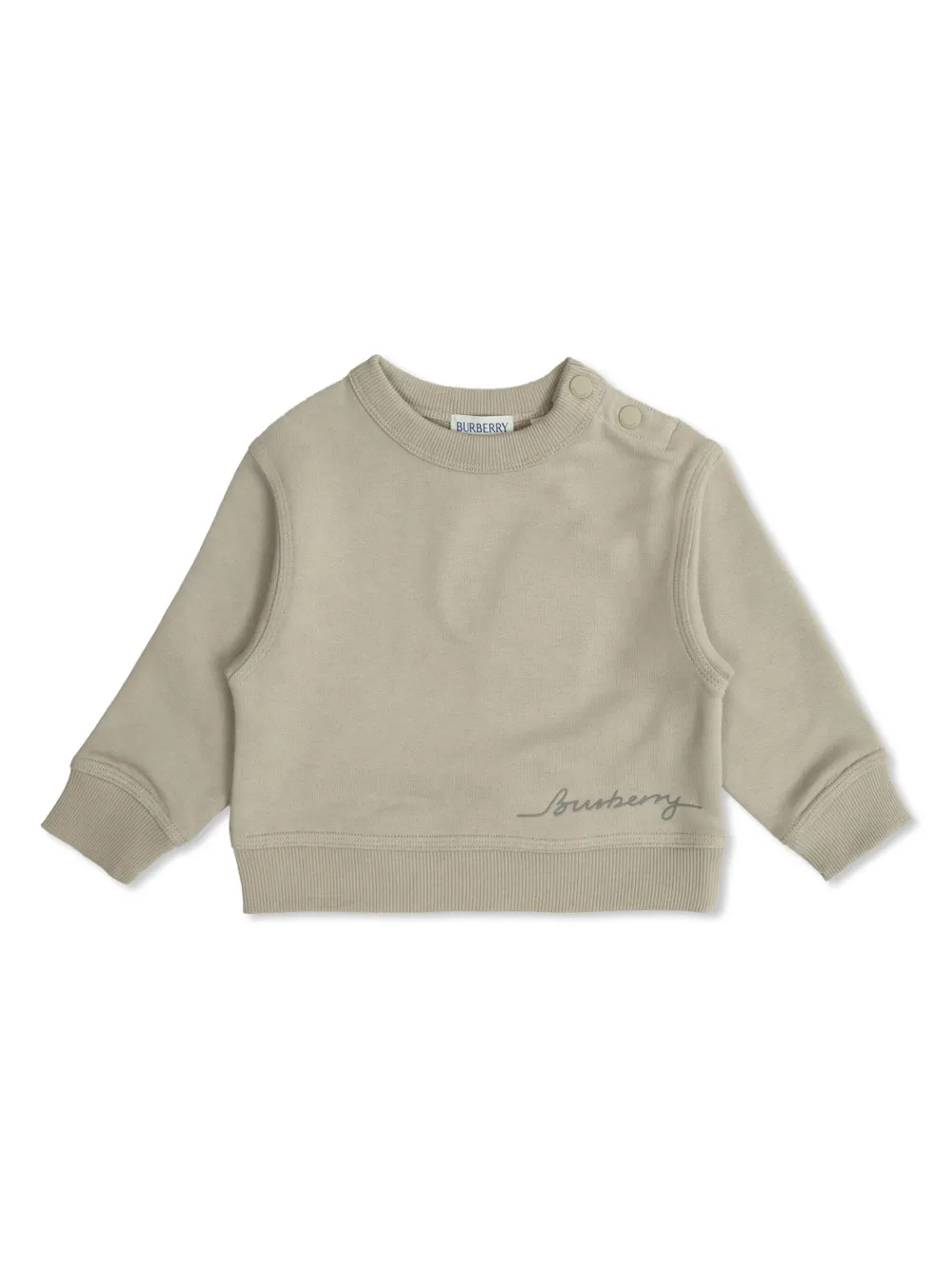 

Толстовка с логотипом BURBERRY KIDS, нейтральный
