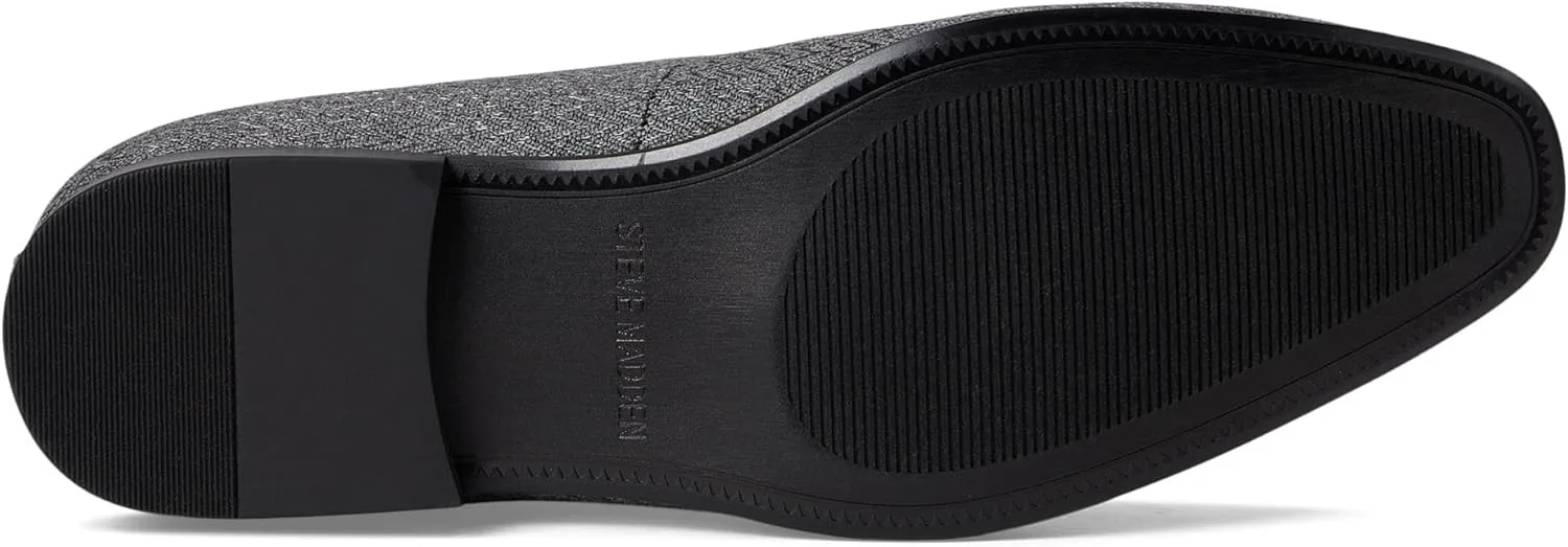 Лоферы Steve Madden Mens Jarontey, серый/черный