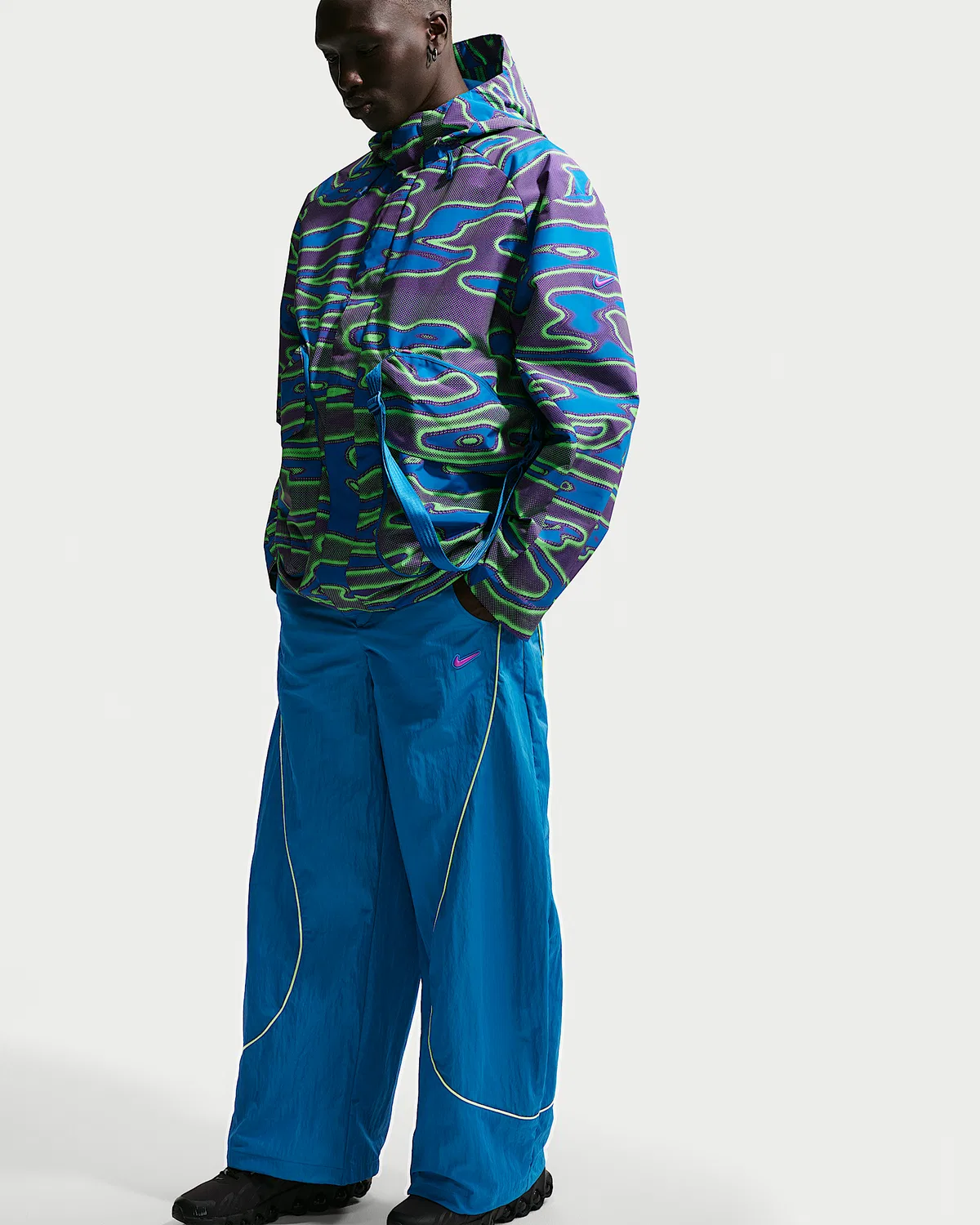Мужские штаны Tobi Nike Project F.R.O.G., Brilliant Blue/Light Lemon Twist/Dark Raisin/Vivid Purple — фото 4