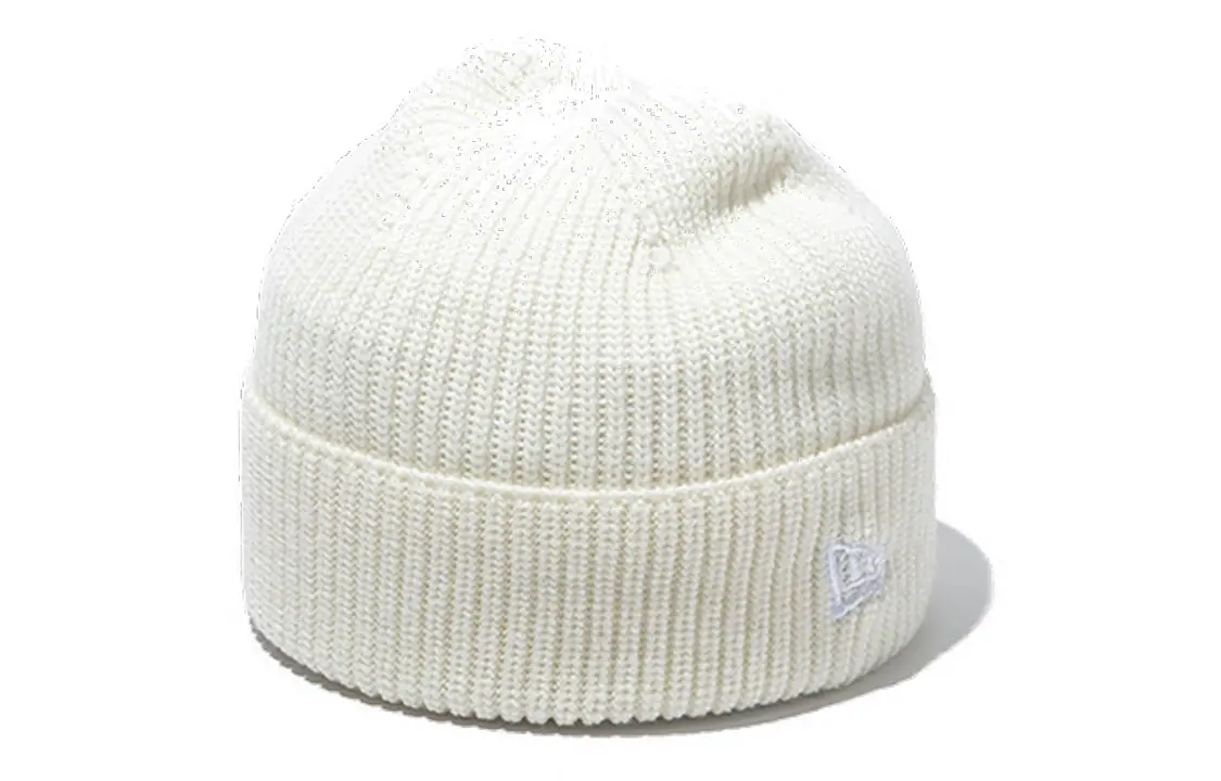 

New Era Белая женская шерстяная шапка, White