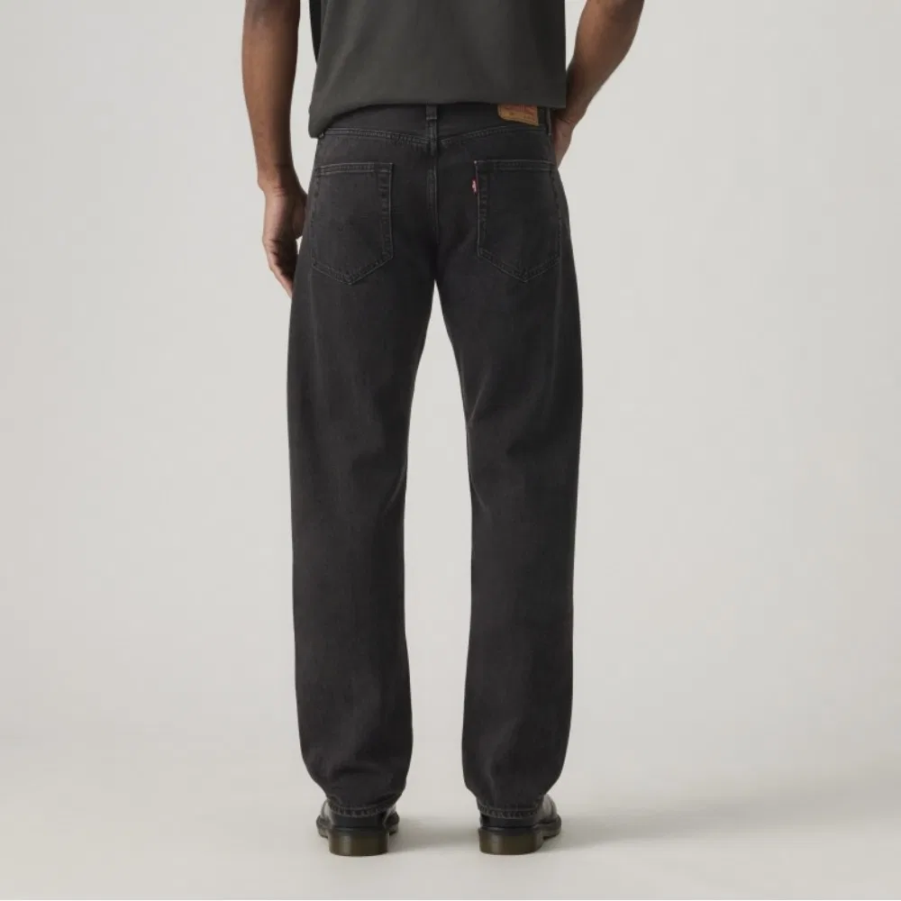 Мужские свободные джинсы 501 чёрные от Levi's — фото 3