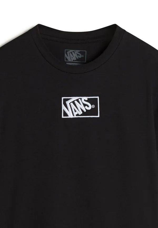 Футболка с принтом в виде блочных коробок Vans, Black — фото 3