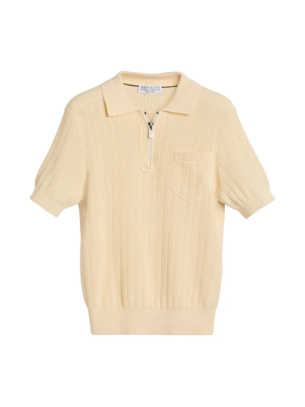 

Brunello Cucinelli Kids трикотажная рубашка поло, нейтральный