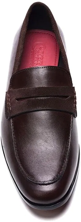 Лоферы Carlos Santana Leon Penny Brown Leather — фото 3
