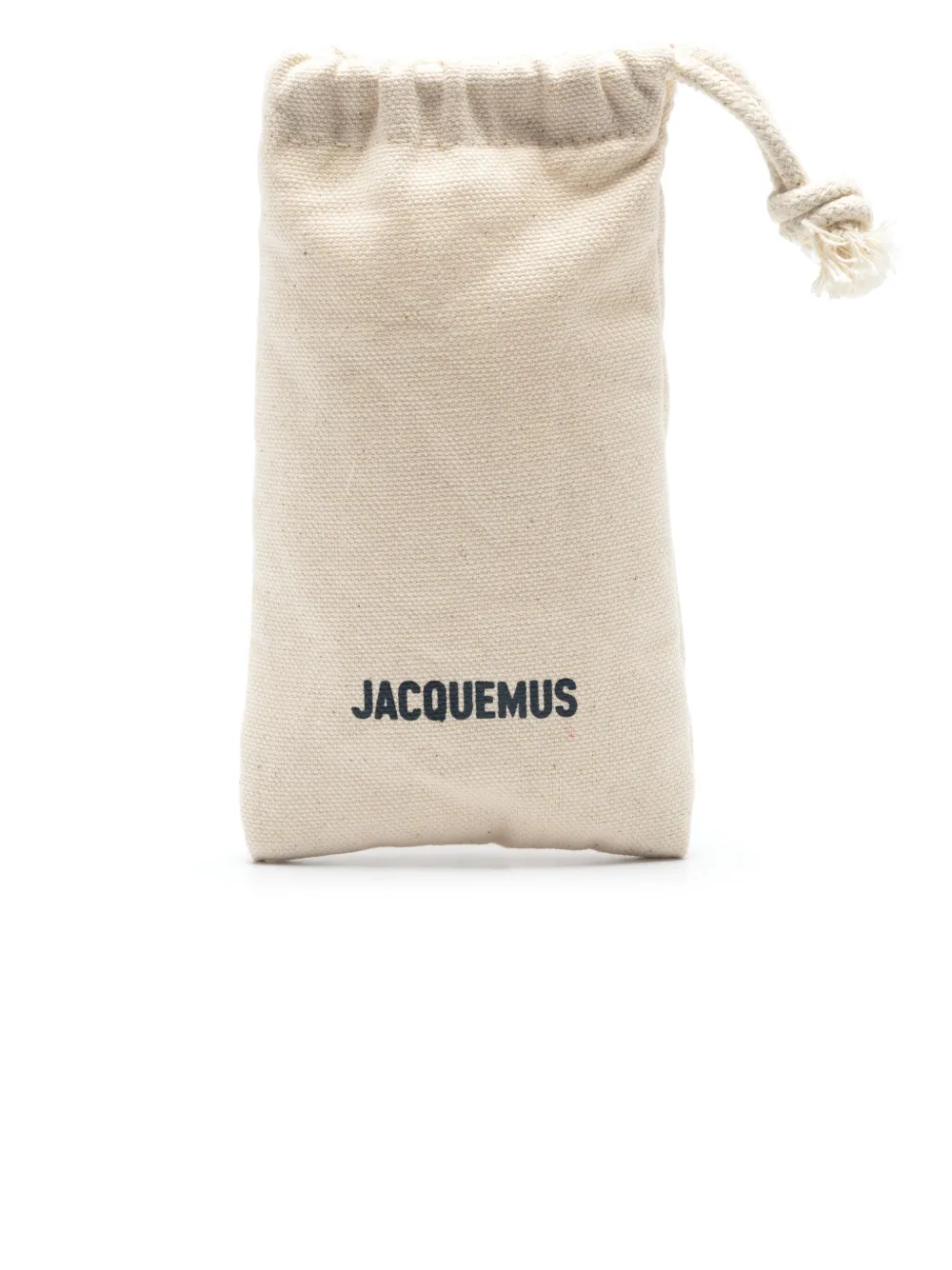 Солнцезащитные очки Les lunettes Ovalo JACQUEMUS, черный — фото 4