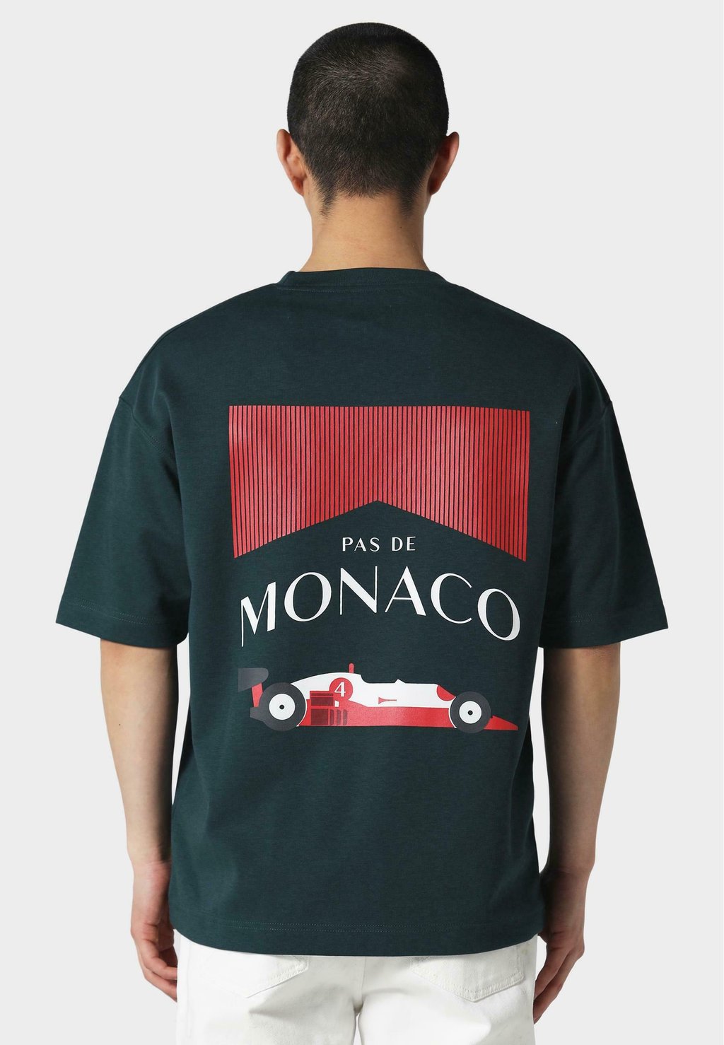 

Футболка с принтом FORMULE Pas de Monaco, цвет Forest